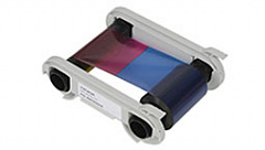 Полноцветная лента  (YMCKOK) для двусторонней печати на 200 оттисков с чистящим роликом в Братске